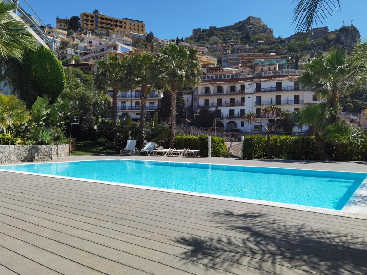 Taormina Lukos House In Center With Pool By Taormina Holidays المظهر الخارجي الصورة